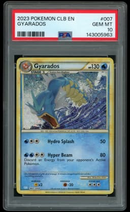2023 Classic Collection Gyarados #7 PSA 10