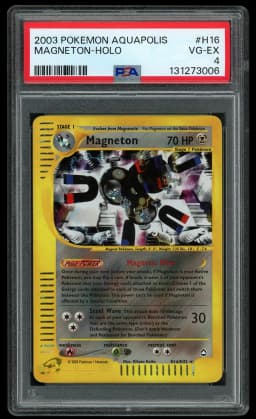2003 Aquapolis Magneton #H16 PSA 4