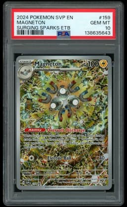 2024 Black Star Promo Magneton #159 PSA 10