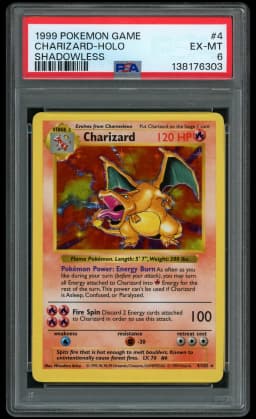1999 Game Charizard #4 PSA 6