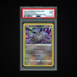 2022 Black Star Promo Radiant Eevee #230 PSA 9
