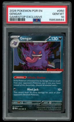 2026 Perfect Order Gengar #50 PSA 10