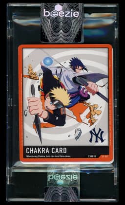 2026 Naruto x New York Yankees Exclusive Promo Card