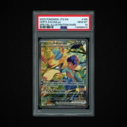 2025 Journey Together Hop's Zacian EX #186 PSA 10
