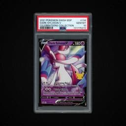 2021 Black Star Promo Dark Sylveon V #134 PSA 10