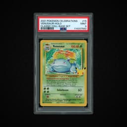 2021 Celebrations: Classic Collection Venusaur #15 PSA 9