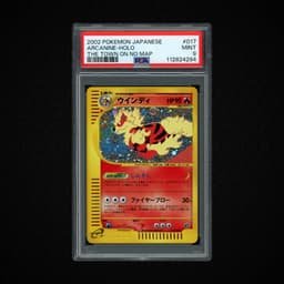 2002 Japanese The Town on No Map Arcanine #17 PSA 9