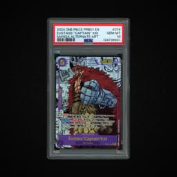 2024 Premium Booster Manga Alt. Art Eustass "Captain" Kid #OP05-074 PSA 10