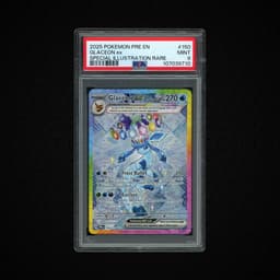 2025 Prismatic Evolutions Glaceon EX #150 PSA 9