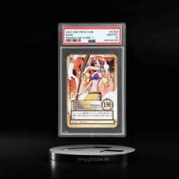 2001 One Piece Bandai Carddass Hyper Battle One Piece Grand Line Compilation 1 Japanese Nami #C403 PSA 10