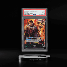 2023 One Piece Kingdoms Of Intrigue Alt Art Leader Issho #OP04-020 PSA 9 MINT
