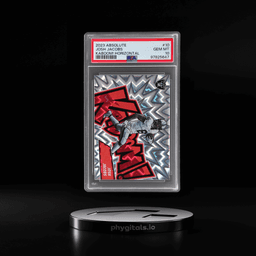 2023 Absolute Kaboom! Horizontal Josh Jacobs #10 PSA 10