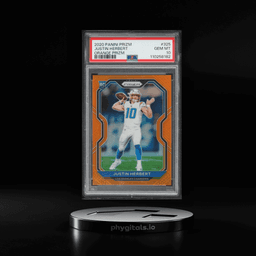 2020 Panini Prizm Orange Justin Herbert ROOKIE /249 #325 PSA 10 GEM MINT