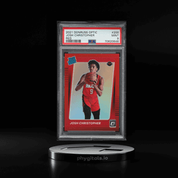 2021 Donruss Optic Red Josh Christopher ROOKIE /99 #200 PSA 9 MINT