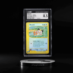 2003 Pokemon Skyridge Reverse Holo Meowth #78 CGC 8.5 NM-MT+