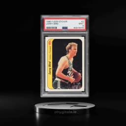 1986 Fleer Sticker Larry Bird #2 PSA 9 MINT