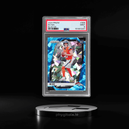 2024 Panini Prizm Blue Ice Prizm Bo Nix #309 76/99 PSA 9