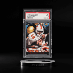 1998 Press Pass Paydirt Red Peyton Manning ROOKIE #1 PSA 9 MINT