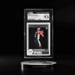 2023 Hoops Victor Wembanyama ROOKIE #298 CGC 9.5 MINT+