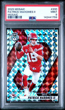 2025 Patrick Mahomes II #200 Mosaic PSA 9.0
