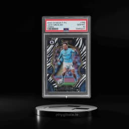 2022 Panini Select English Premier League Mezzanine Zebra Jack Grealish #166 1/25 PSA 10