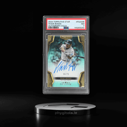 2024 Topps Five Star Autograph Aqua Wade Boggs #FSAWB 6/75 PSA 7