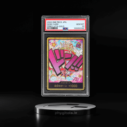 2024 One Piece the Best Premium Booster Japanese Uta Super Alternate Art Gold Don!! Card #NNO PSA 10