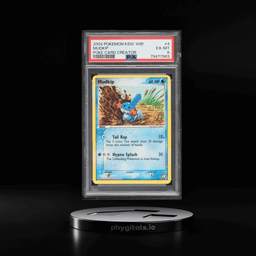 2004 Pokemon Kids' WB! Poke Card Creator Mudkip #4 PSA 6 EXMT