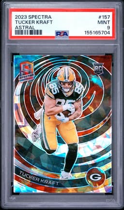2023 TUCKER KRAFT #157 SPECTRA ASTRAL PSA 9.0