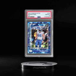 2024 Donruss Optic Ice Braden Fiske #210 7/15 PSA 10