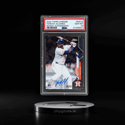 2020 Topps Chrome Rookie Autograph Yordan Alvarez #RAYA PSA 10