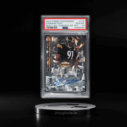2014 Panini Contenders Cracked Ice Stephon Tuitt ROOKIE AUTO /22 #175 PSA 10 GEM MINT