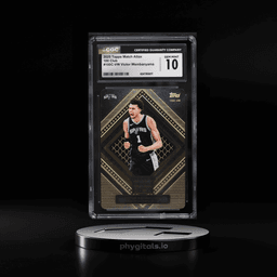 2025 Topps Match Attax 100 Club Victor Wembanyama #100C-VW CGC 10 GEM MINT