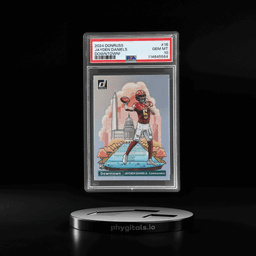 2024 Donruss Downtown! Jayden Daniels #16 PSA 10