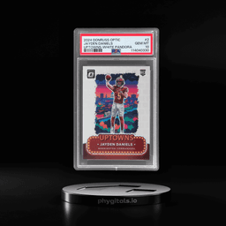 2024 Donruss Optic Uptowns White Pandora Jayden Daniels #2 7/25 PSA 10