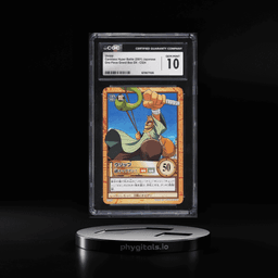 2001 One Piece Japanese Carddass Hyper Battle Grand Box DX Usopp #C524 CGC 10 GEM MINT