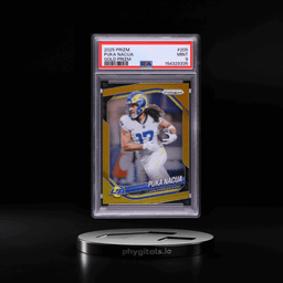 2025 Panini Prizm Gold Puka Nacua /10 #205 PSA 9 MINT