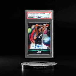 2025 Topps Cosmic Chrome First Flight Signature Ace Bailey #FF-AB PSA 9