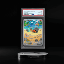 2025 Pokemon Scarlet and Violet Black Bolt Illustration Rare Dwebble #129 PSA 10