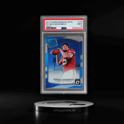 2017 Donruss Optic Rated Rookie Holo Patrick Mahomes II #177 PSA 9