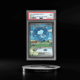 2024 Pokemon Scarlet and Violet Paldean Fates Special Illustration Rare Mew Ex #232 PSA 9