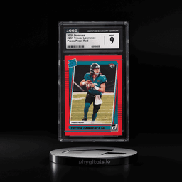 2021 Donruss Press Proof Red Trevor Lawrence ROOKIE #251 CGC 9 MINT