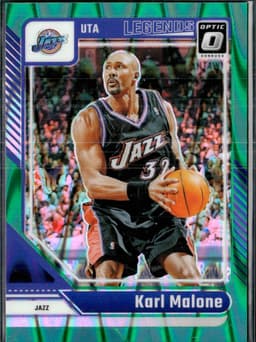 2024 Karl Malone #229 Donruss Optic Green