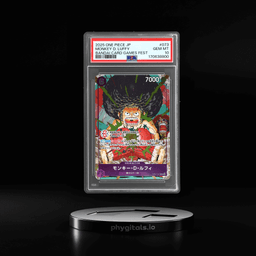 2025 One Piece Promo Japanese Bandai Card Games Fest Monkey D. Luffy #OP07073 PSA 10