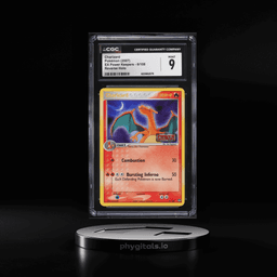 2007 Pokemon EX Power Keepers Reverse Holo Charizard #6 CGC 9 MINT