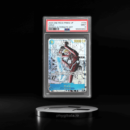 2025 One Piece the Best Premium Booster Volume 2 Japanese Manga Alternate Art Sanji #OP06-119 PSA 9
