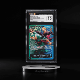 2023 One Piece Japanese Starter Deck: Leader Roronoa Zoro & Sanji #ST12-001 CGC 10 GEM MINT