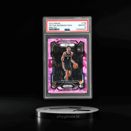 2023 Panini Prizm Pink Ice Victor Wembanyama #136 PSA 10
