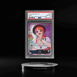 2025 One Piece Promo Japanese Official Playmat and Card Set Whole Cake Island Arc Nami #041 PSA 10