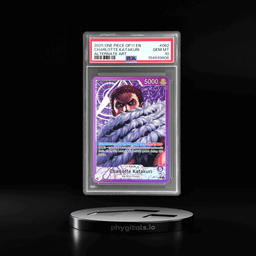 2025 One Piece A Fist of Divine Speed Alternate Art Charlotte Katakuri #OP11-062 PSA 10